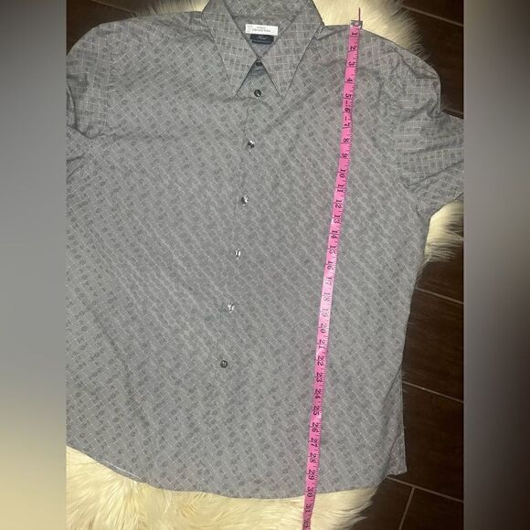 Versace Collection”Trend" Black/white Geometric print Long Sleeve dress sz 45 - Picture 9 of 10